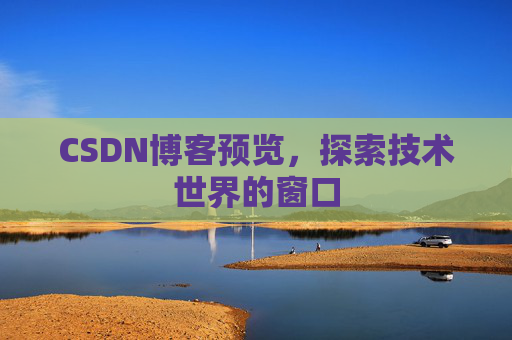 CSDN博客预览,探索技术世界的窗口